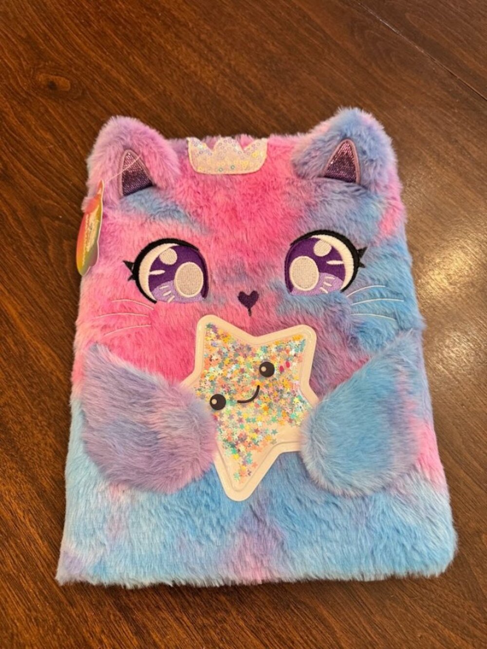 VOTUM Cat Princess Furry Sketchbook for Girls, 8x11 Plush